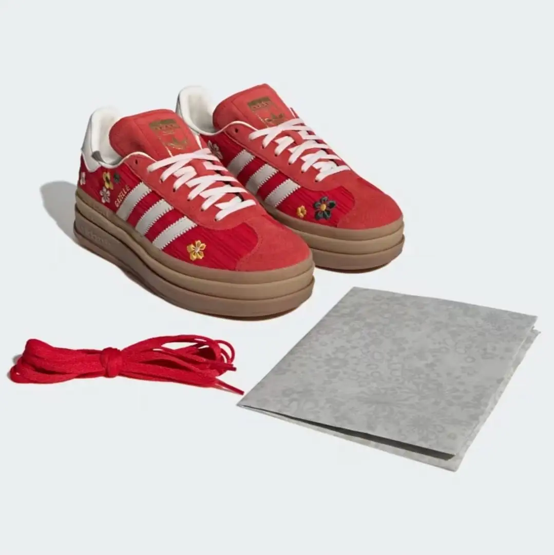 Zapatillas Adidas Gazelle Bold Plataforma Mujer - Imagen 5